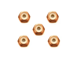 Tuerca de bloqueo de aluminio Tamiya MINI 4x4 2 mm (naranja, 5 piezas) 95556 - Imagen 1 de 3
