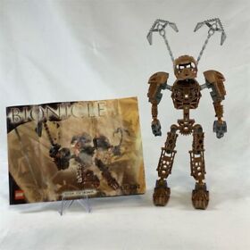 LEGO Bionicle TOA Metru Onewa 8604 Complete Set with Manual - Collectors Item