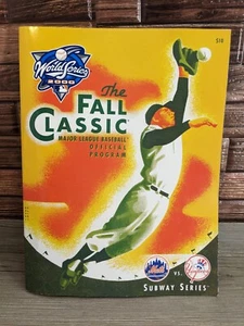 2000 MLB World Series Mets & Yankees Subway Series Fall Classic Official Program - Picture 1 of 16
