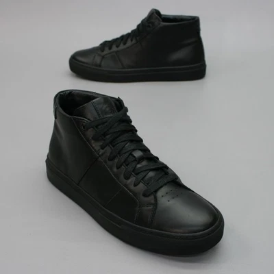 Greats Brooklyn Para hombres 9 Zapatillas Tenis Gimnasio Cuero Triple Alto Negro Foto 1 de 4