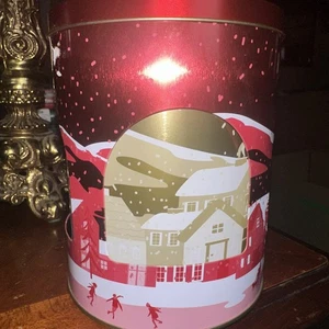 Stockmeyer Weihnachtsmusik Dose rot und creme gold bezaubernd - Bild 1 von 4