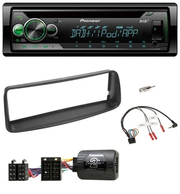 Pioneer USB MP3 DAB Lenkrad CD Autoradio für Peugeot 206 CC 2003-2008 - Bild 1 von 4