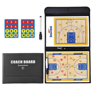 Basketball Coaching Board, Magnetic Tactics Strategy Board, Coaches Clipboard... - Picture 1 of 6