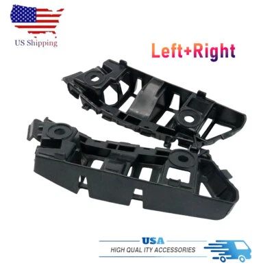 Un par de guías de parachoques delantero izquierdo y derecho para VW Volkswagen Tiguan 2012-2016 Foto 1 de 4