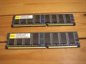 Elixir 2GB (2x1GB) DDR PC Desktop RAM - PC3200U - Picture 1 of 4