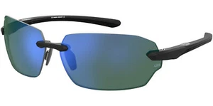Under Armour Fire 2 Black Rimless Wrap Sunglasses W/ TUNED Golf Lens - 0807 V8 - Picture 1 of 3
