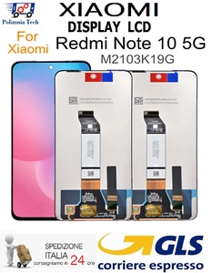 Display LCD Touch Xiaomi Redminote 10T 5g M2103K19G - M2103K19C - GLS - Photo 1/7