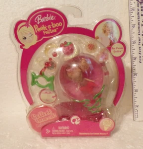 LOOK 2008 MATTEL # 26 PEEK-A-BOO BARBIE MINI SERIE GELATO ALLA FRAGOLA NUOVO CON SCATOLA - Foto 1 di 2