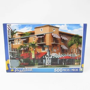 Puzzlebug 500 Piece Jigsaw Puzzle Spanish Village Miami FL 2015 NEW Sealed - Picture 1 of 6