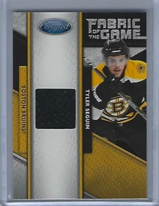 2011-12 Certified Fabric of the Game #14 Tyler Seguin 036/399 - Picture 1 of 2