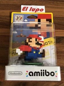 AMIIBO MARIO PIXEL COULEURS MODERNES 30 TH SUPER MARIO BROS NEUF NINTENDO WII U - Imagen 1 de 2