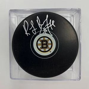 RAY BOURQUE signed/autographed BOSTON BRUINS NHL Logo Hockey Puck--BECKETT - Picture 1 of 2