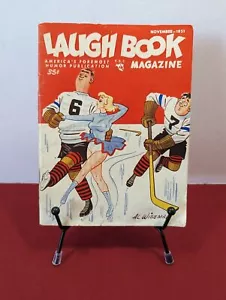 Laugh Book Magazine Nov 1951 Hockey Sports Retro Vintage - Picture 1 of 2