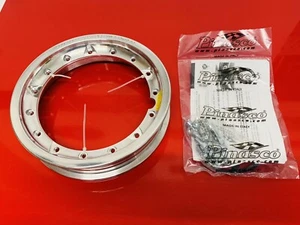 VESPA PX PE PK T5 TX LML STAR SILVER ALUMINIUM MODULAR TUBELESS SPLIT WHEEL RIM - Picture 1 of 7