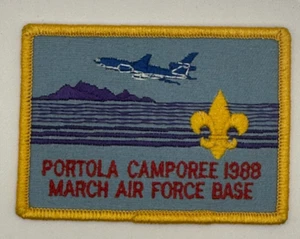 PORTOLA CAMPOREE 1988 MARCH AIR FORCE BASE 00250 - Picture 1 of 2