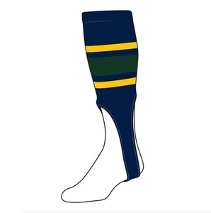 TCK Baseball Stirrups Large (300E, 9in) Navy, Gold, Dk Green - Picture 1 of 1