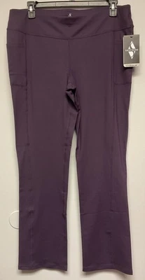 *全新带标签* Skechers GOWALK(2XL 码)女式高腰打底裤(深紫色) — 第 1/4 张图片