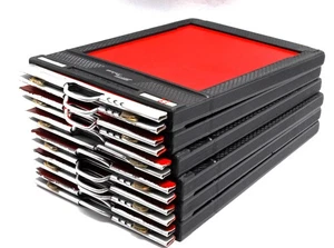 [Ecc+5] Lotto di 6 FIDELITY Deluxe 4x5 Taglio Portapellicole Set 6pz dal GIAPPONE - Foto 1 di 11