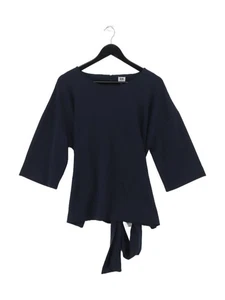 Kin Damen Top UK 14 blau Lyocell Modal mit Polyamid, Elasthan Basic - Bild 1 von 5