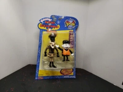 JusToys Bend-ems, Rocky and Bullwinkle - NUEVO EN CAJA 2000 - Boris Fearless Leader Foto 1 de 3