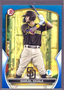 Samuel Zavala 2023 Bowman 1st #BPPF-75 Blue Parallel /150 Chicago White Sox - Bild 1 von 2