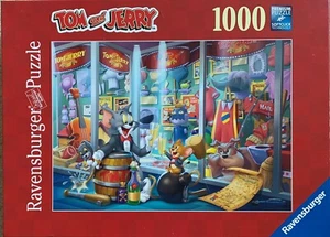 *Ravensburger Tom & Jerry Hall Of Fame ^COMPLETE^ Jigsaw Puzzle 1000 Pieces - Picture 1 of 8