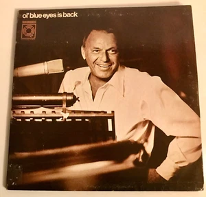 Frank Sinatra Ol' Blue Eyes Is Back Vinyl LP 1973 Quadradisc Jazz Swing Gatefold - Picture 1 of 5