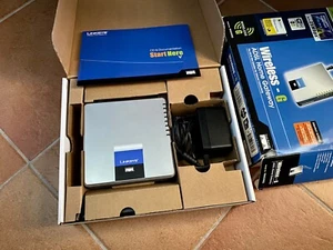 Cisco Linksys WAG200G ADSL2+ Modem Router Wi-Fi Ethernet ADSL - Foto 1 di 2