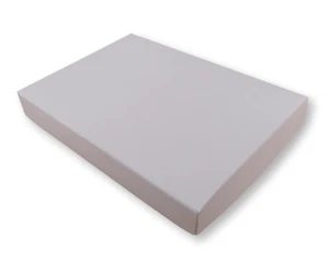 50 WHITE A6 GIFT BOXES, COOKIE BOX, CHOCOLATES, BISCUITS, GIFT BOX - Picture 1 of 3