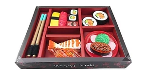 Kitchen Connection 21 Piezas Caja Japonesa Sushi Bento Juego Comida Set - Imagen 1 de 8