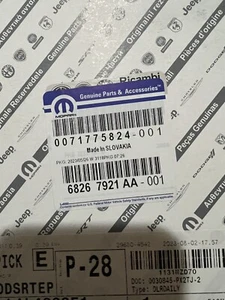 ALFA ROMEO Jeep Renegade Fiat 500 Cabin Filter 2016 2018 2020 2022 68267921aa - Picture 1 of 1