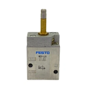 NEW Festo 3/2 1.5-8 Bar 1/8” NPT Pneumatic Solenoid Valve MFH-3-1/8 - Picture 1 of 7