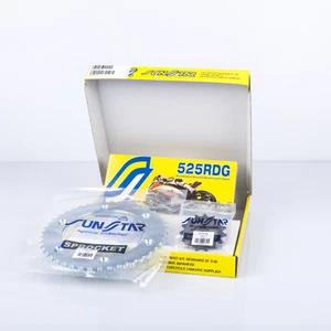 SUNSTAR K525RDG018 CHAIN KIT STEEL STNDRD GSR600 PER SUZUKI GSR 600 ABS 2010 - Foto 1 di 9