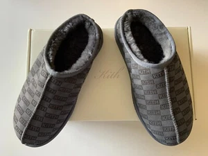 Nuevas Zapatillas Kith Monograma Piel de Oveja Kithmas Unisex Talla EU 42 GRIS $95 - Imagen 1 de 10