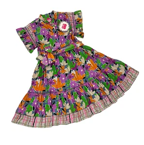 CELIA B Yvette Mini Flower Dress Flutter Sleeves Womens XS X-Small NWT New - Picture 1 of 4