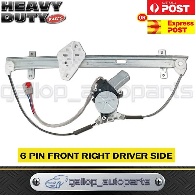 6 Pin Motor Window Regulator RH Front Right Driver For Honda CR-V CRV RD7 01-07 - image 1 of 3