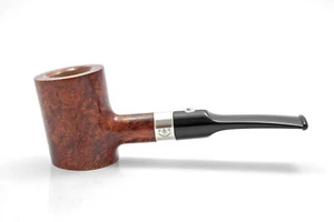 BARLING Pfeife Benjamin Straight Poker / The Very Finest 1820 / Silber / 9 mm - Picture 1 of 6