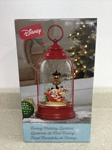 Linterna de Navidad Disney Holiday Dome Nieve Regalos Globo de Agua Brillo 2023 - Imagen 1 de 6