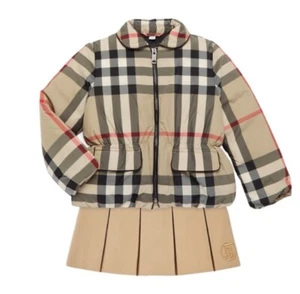 BURBERRY GIRLS MOLLIE VITANGE CHECK JACKET - Picture 1 of 7