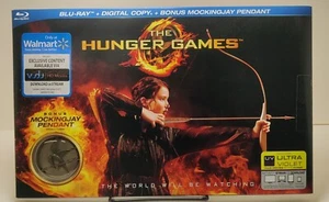 HUNGER GAMES BLU RAY, DIGITAL COPY, BONUS MOCKINGJAY PENDANT, SPECIAL EDITION - Picture 1 of 5