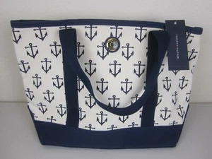 Tommy Hilfiger Tote Hand Bag Beach Anchor Seaside Theme (NWT) - Picture 1 of 9