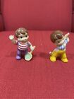 ceramic figurines Golf And Tennis 2 3/4 Inches Each.