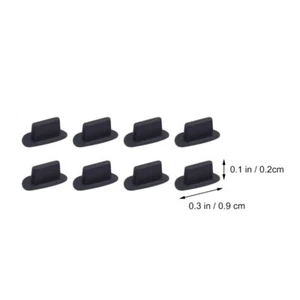 50 Pcs Bouchon De Poussiere Bébé Accessoire Prise D'écouteur Couverture Port - Zdjęcie 1 z 12