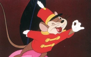 Timothy Q. Ratón de la película Dumbo, 1941, marco de película -- nueva postal - Imagen 1 de 2
