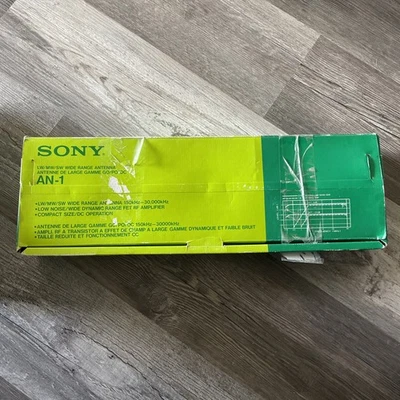Antena de radiocomunicaciones de amplio alcance Sony AN-1 LW MW SW + caja (excelente) Foto 1 de 4