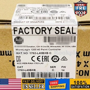 1762-L40BXB AB MicroLogix 1200 40 Point Controller Fast Shipping 1762L40BXB GQ - Picture 1 of 1