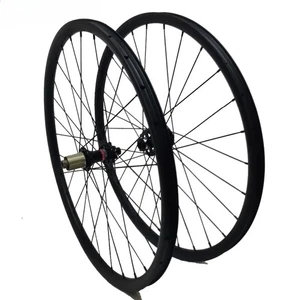 Carbon Fiber AM Mtb Fahrrad Laufradsatz 29er 35x30mm Schnellspanner Steckachse Nabe - Bild 1 von 14
