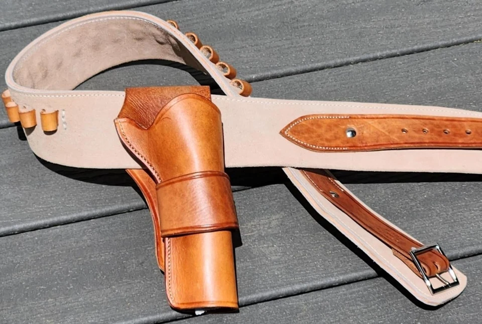 John Wayne Inspired Western Cowboy HOLSTER RIG - Image 1 of 1