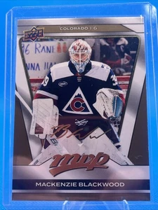 2024-2025 Upper Deck MVP Mackenzie Blackwood Gold Script AUTO! #154 - Bild 1 von 2