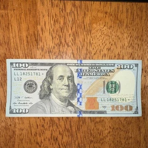 100 Dollar Star Note - Picture 1 of 4